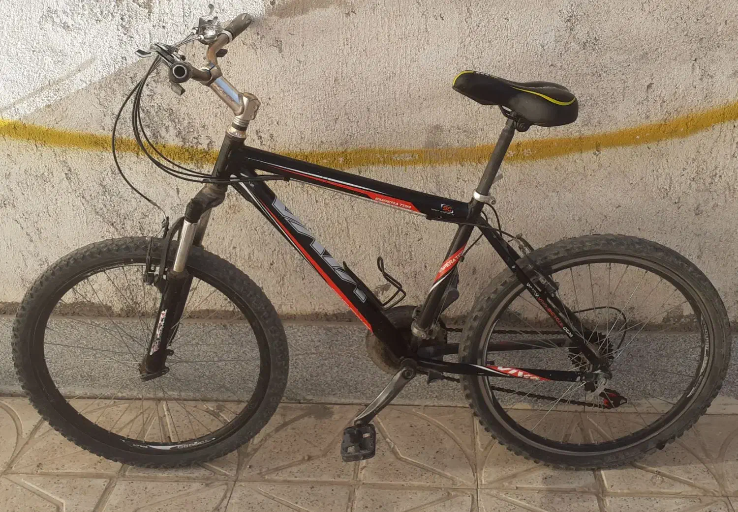 دوچرخه ویوا دنده ای تنه آلومینیوم|دوچرخه، اسکیت، اسکوتر|قائن, |دیوار