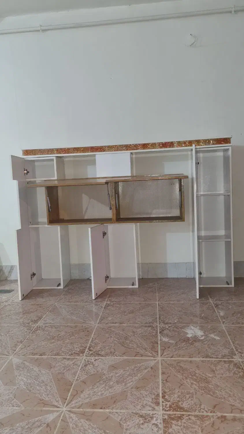 کمد و کابینت هایگلایس نو|کتابخانه، شلف، قفسههای دیواری|کرمانشاه, |دیوار