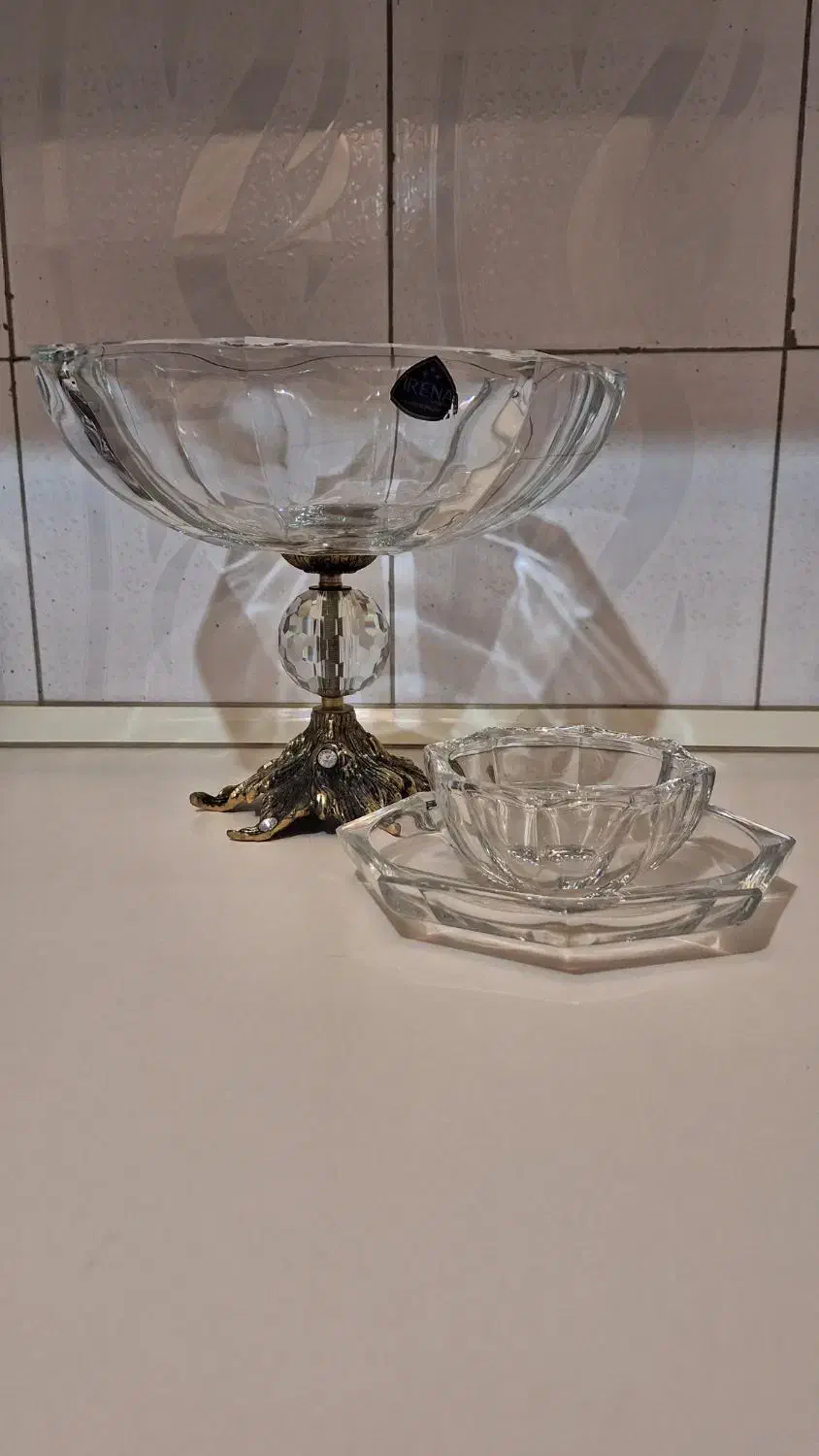 ظروف کریستال پذیرایی شش نفره|ظروف سرو و پذیرایی|چهاردانگه (تهران), |دیوار