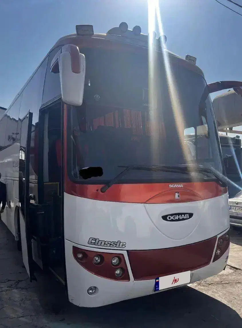 اتوبوس اسکانیا کلاسیک مدل ۸۵ دنده فرمان|خودرو سنگین|تهران, خاوران|دیوار