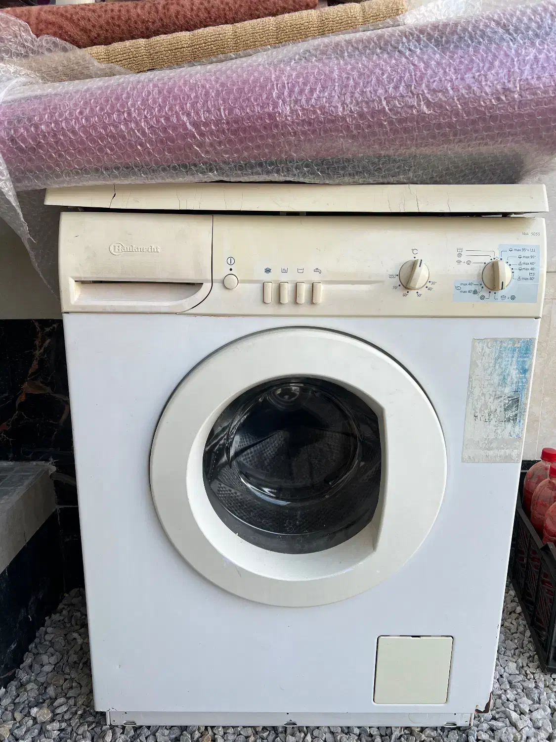 ماشین لباسشویی سالم آلمانی باکنشت|ماشین لباسشویی و خشک‌کن لباس|ساوه, |دیوار