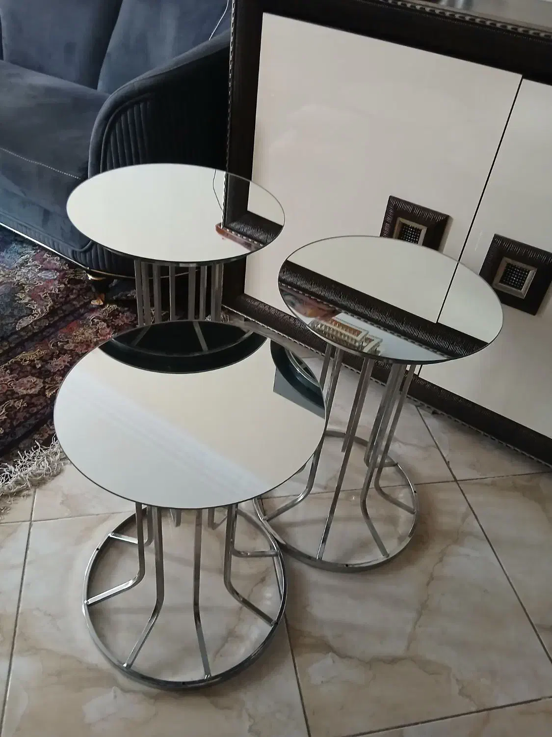 سه عدد میز عسلی|مبلمان خانگی و میز عسلی|تهران, علم و صنعت|دیوار