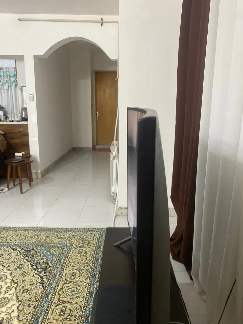 تلویزیون ۵۵ سامسونگ خم|تلویزیون و پروژکتور|ساری, |دیوار