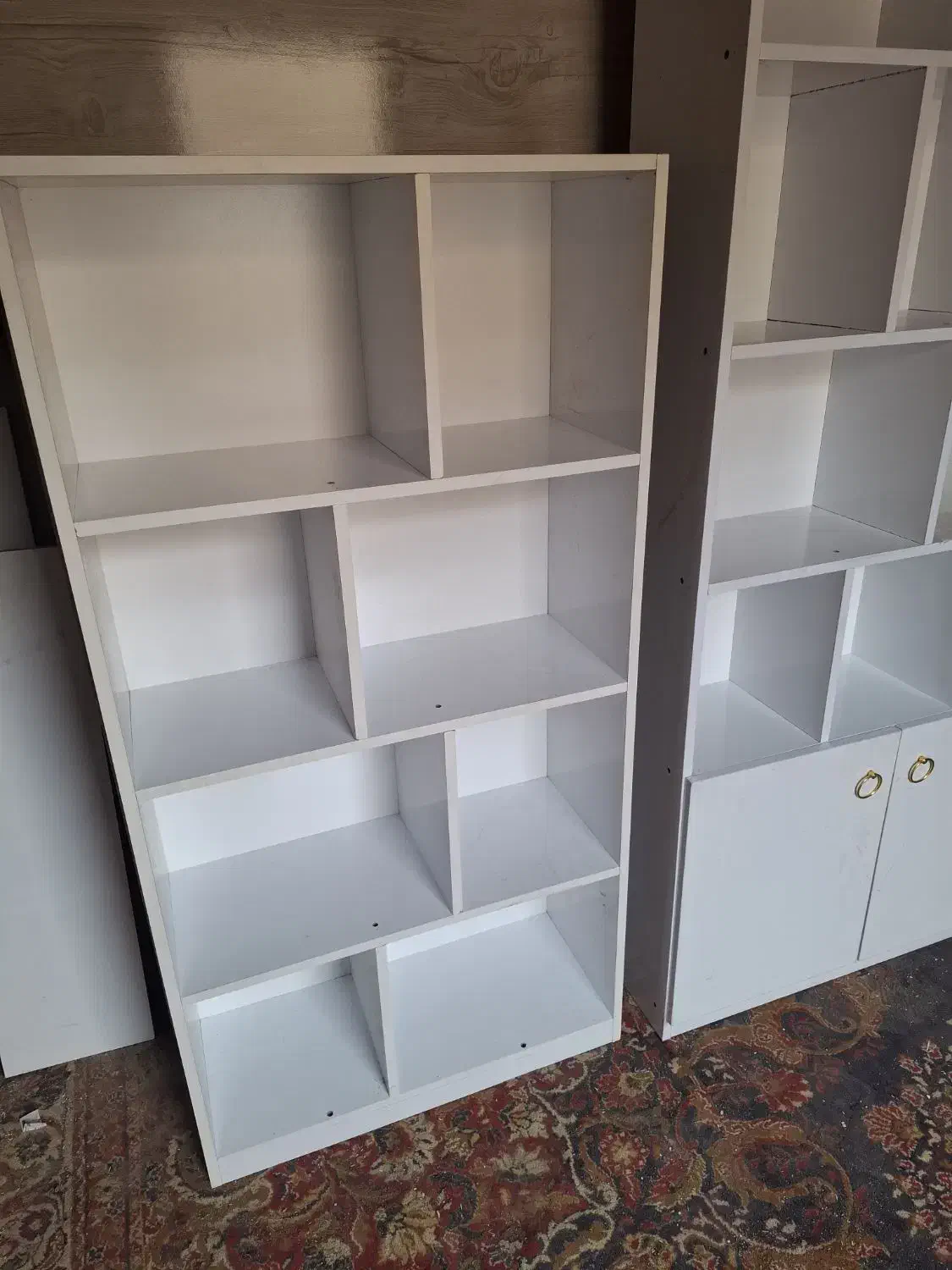 کتابخانه|کتابخانه، شلف، قفسه‌های دیواری|قم, قلعه کامکار|دیوار