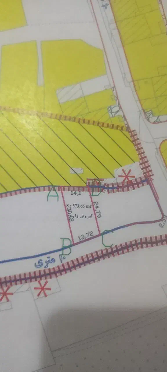 380متر زمین مسکونی در روستای دریس|فروش زمین و ملک کلنگی|کازرون, |دیوار