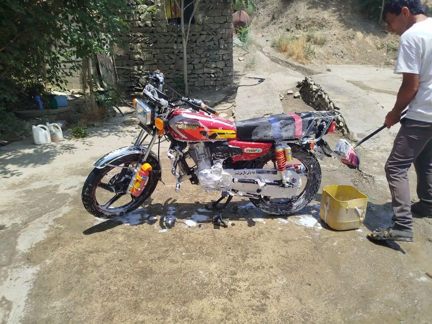 موتور ۲۰۰ مدل ۱۴۰۴|موتورسیکلت|چالوس, |دیوار