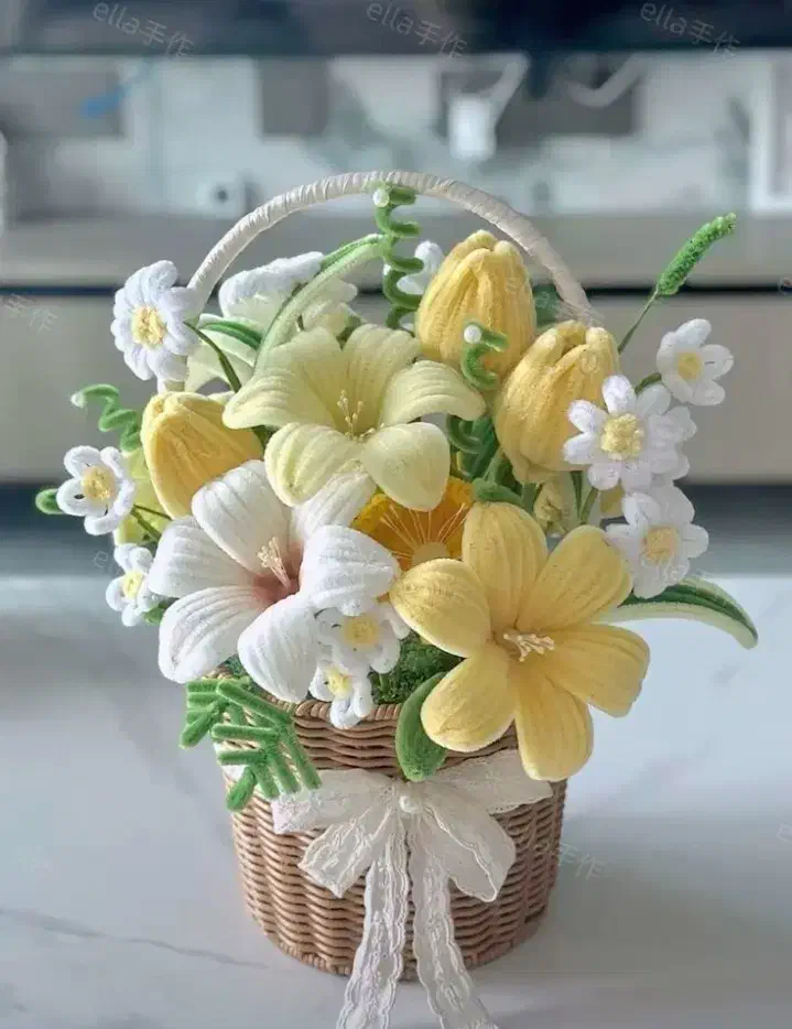 گل های ماندگار و مخملی پیپ پاک کن|گل مصنوعی|تهران, شهرک پاسداران|دیوار