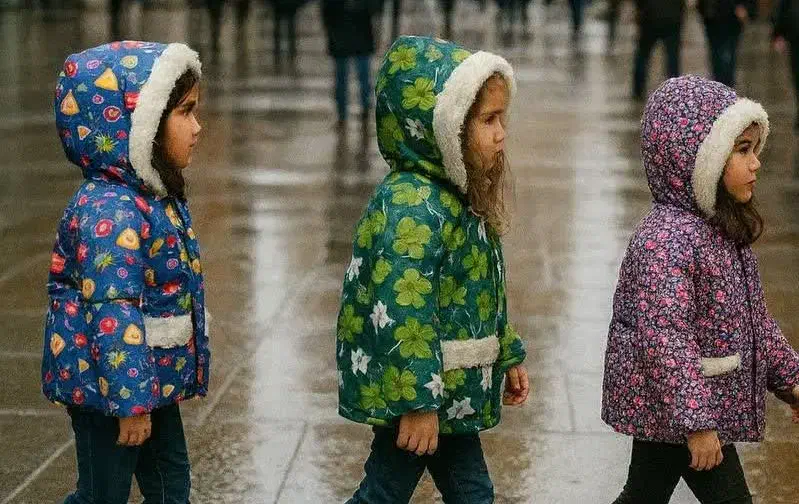 کاپشن نقلی داخل کرک درجه یک|کفش و لباس بچه|کرمان, |دیوار