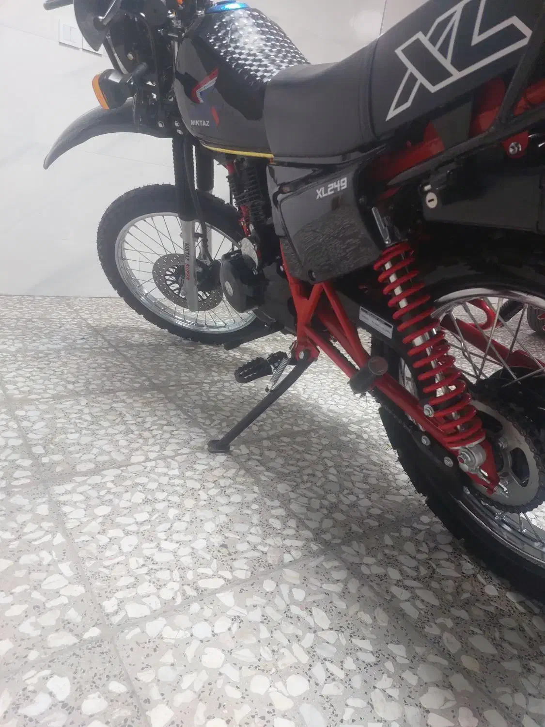 موتور خشک میباشد|موتورسیکلت|بوئین زهرا, |دیوار