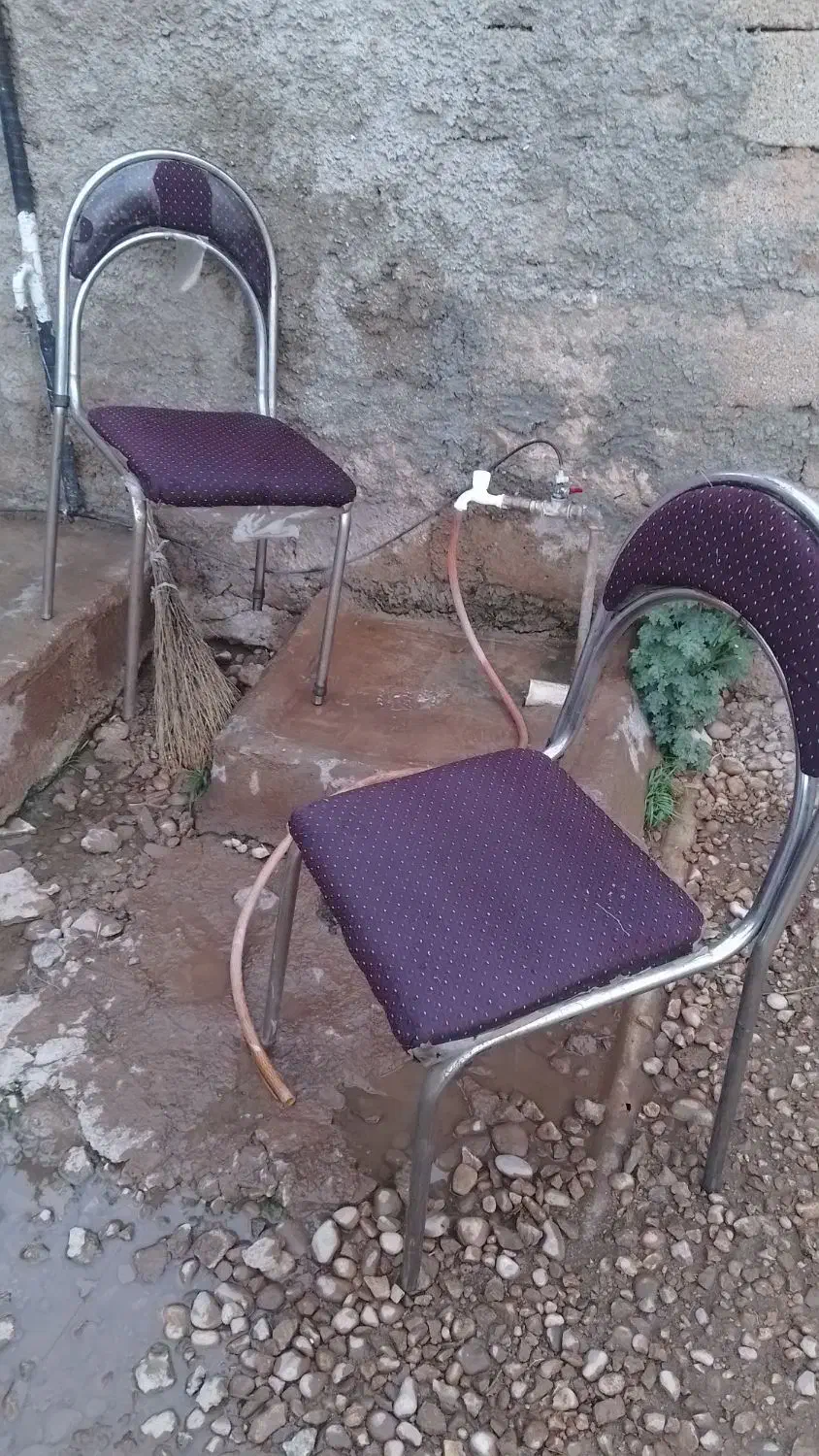 صندلی فلزی|صندلی و نیمکت|ایلام, |دیوار