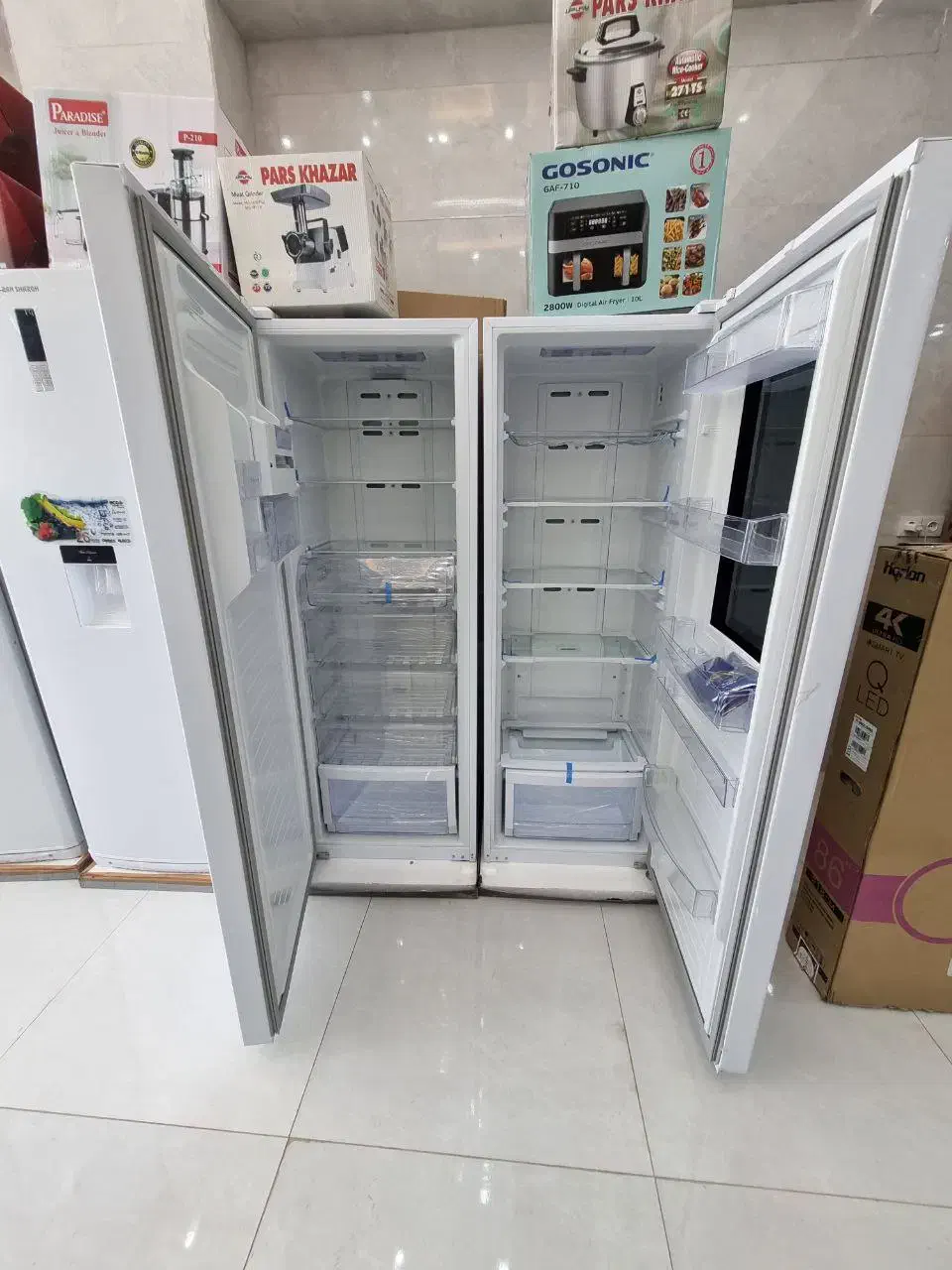 یخچال فریزر دوقلو استیلون  دور این دور مدل ۲۰۲۴|یخچال و فریزر|کرمانشاه, |دیوار