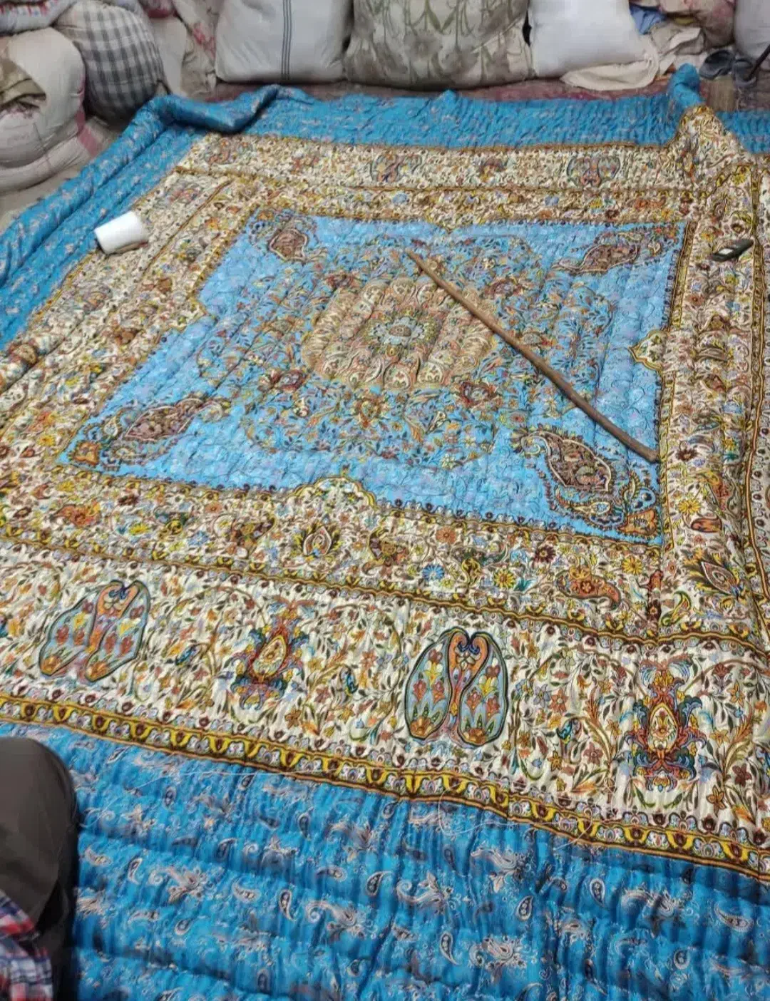 لحاف کرسی سبلان داغی 4 در 4 با پشم گوسفندی فول|رختخواب، بالش، پتو|تهران, شهرک ولیعصر جنوبی|دیوار