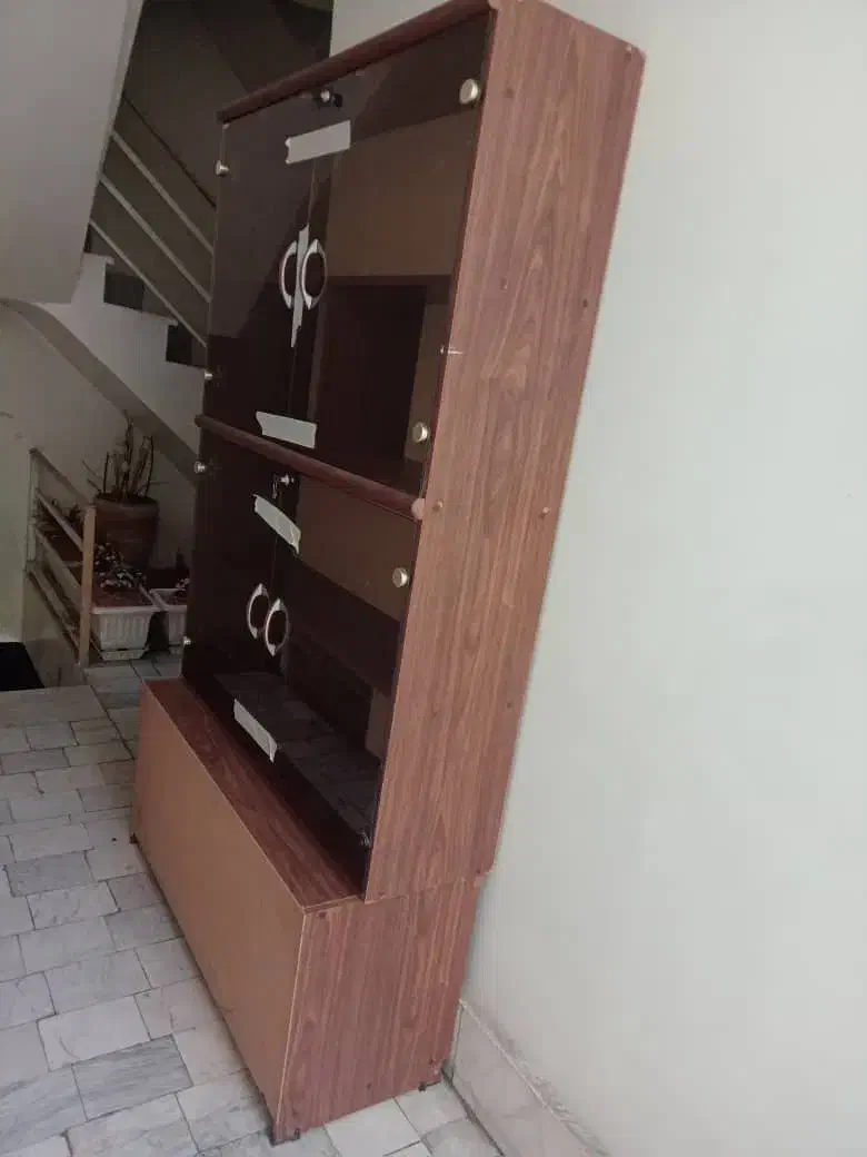 کتابخانه ویترین دار|کتابخانه، شلف، قفسه‌های دیواری|تهران, صد دستگاه|دیوار