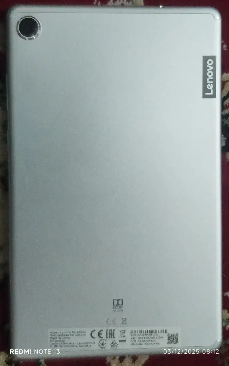 تبلت لنوو تب ام 8|تبلت|کرج, حصارک بالا|دیوار