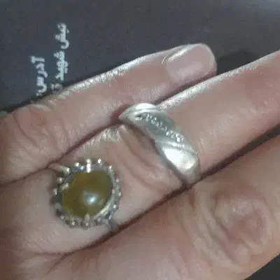 انگشرو حلقه نقره ۹۲۵|جواهرات|چهارباغ, |دیوار