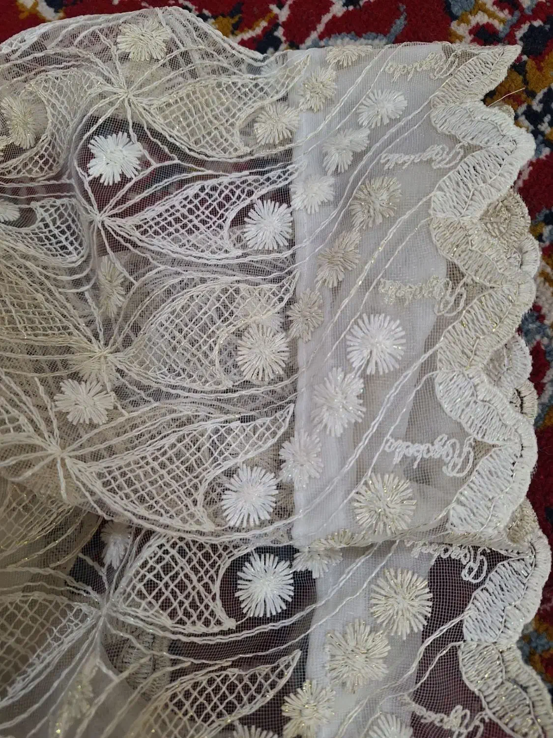 پرده تور|پرده، رانر، رومیزی|ساوه, |دیوار