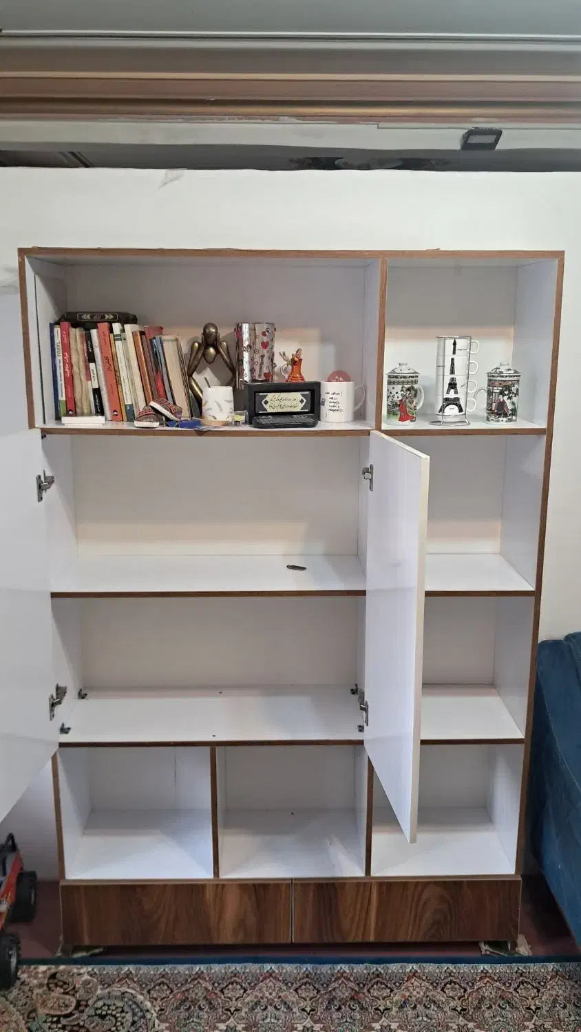 کتابخانه mdf|کتابخانه، شلف، قفسه‌های دیواری|سنندج, |دیوار