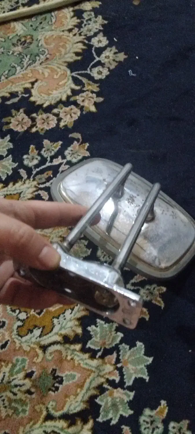 اینه دوپایه استیل اصل|قطعات یدکی و لوازم جانبی|ایلام, |دیوار