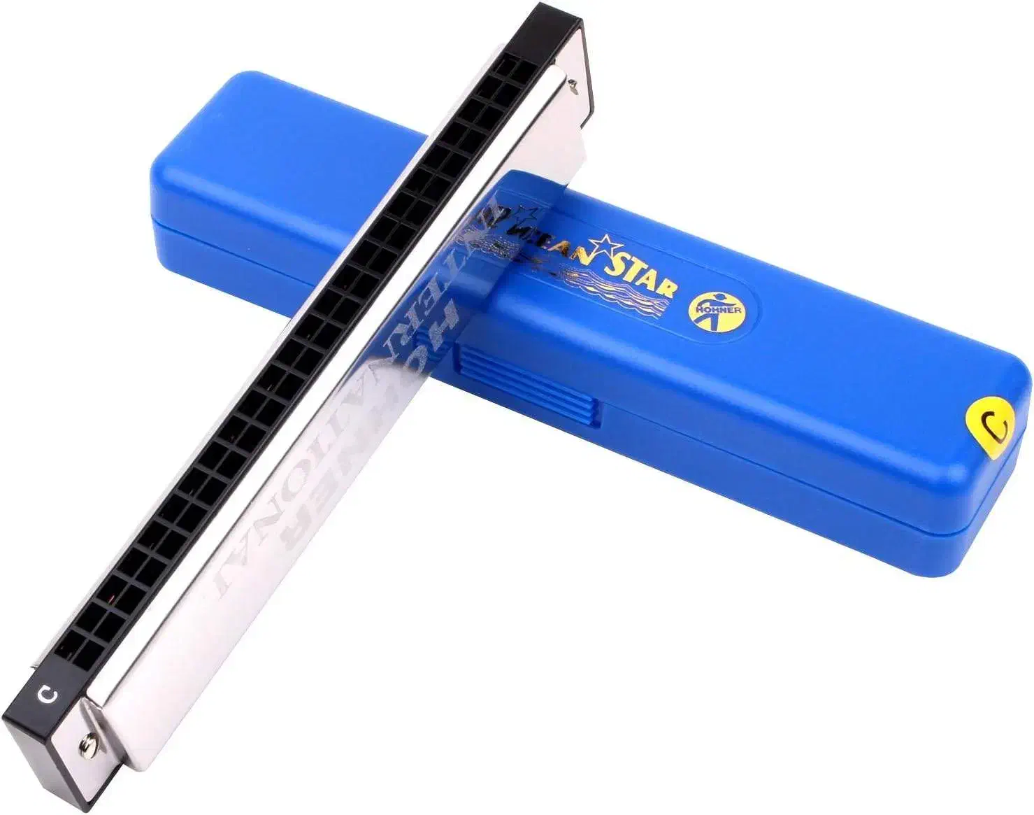 هارمونیکا کروماتیک Hohner Ocean Star|سازهای بادی|رودسر, |دیوار