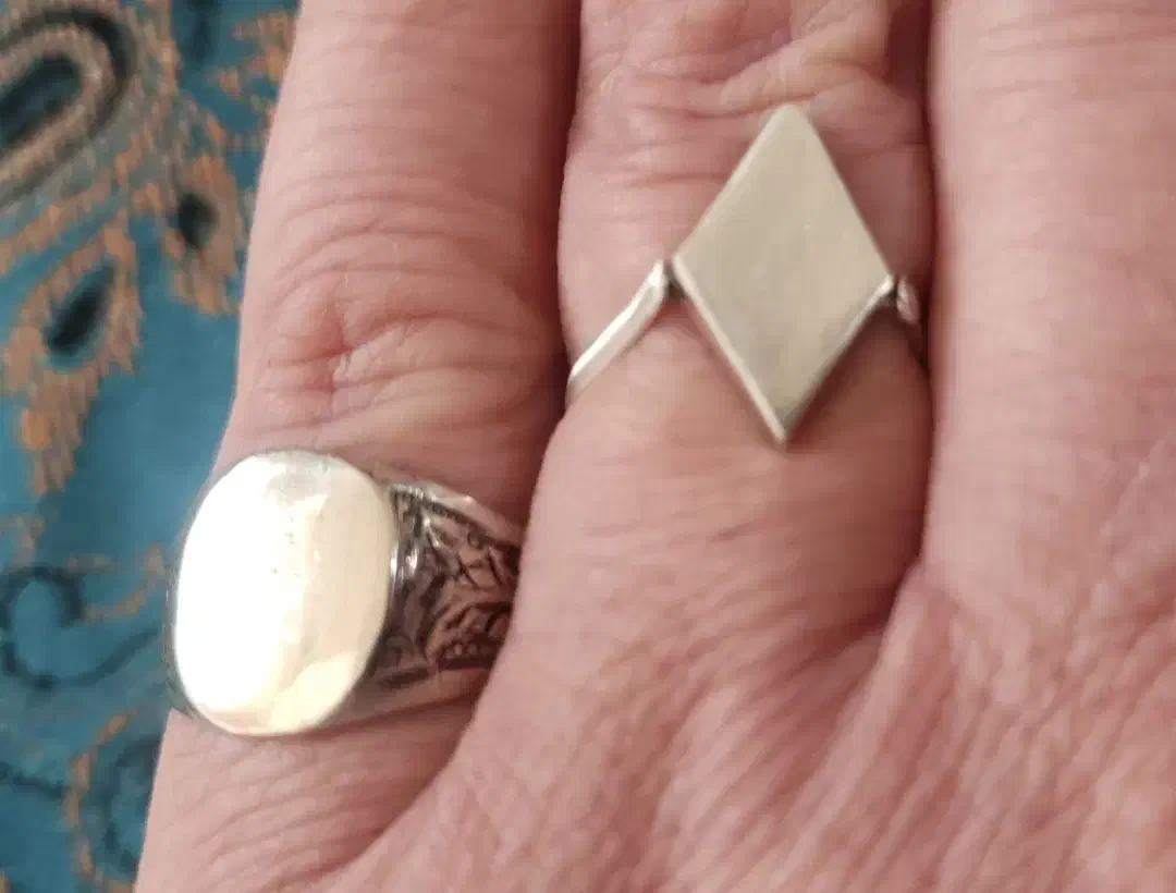 انگشتر نقره گردون رزق و روزی و چشم زخم|جواهرات|شیراز, فرهنگ شهر|دیوار