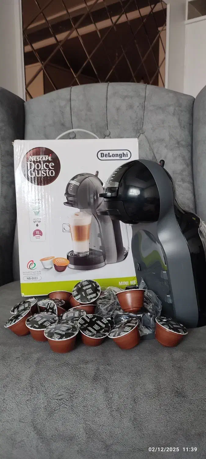 اسپرسو ساز خانگی دولچه گوستو اصل|سماور، چایساز، قهوهساز|مرودشت, پشت سایپا|دیوار