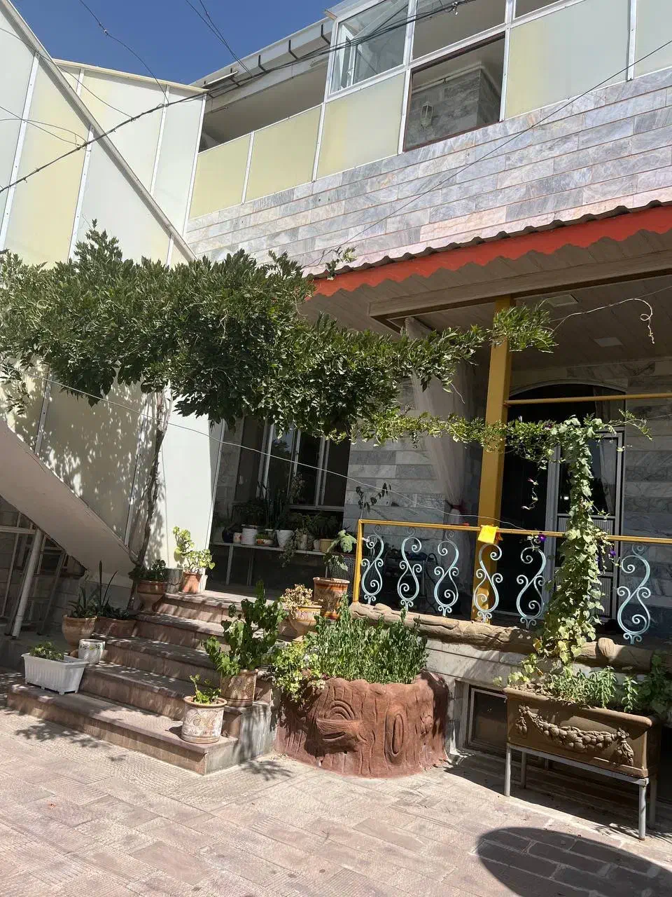 فروش حیاط باصفا|فروش خانه و ویلا|اسکو, |دیوار