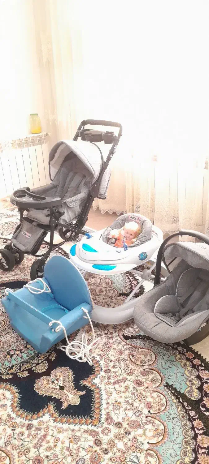 کالسکه، روروئک،کریر و تاب کودک|کالسکه و لوازم جانبی|اردبیل, |دیوار