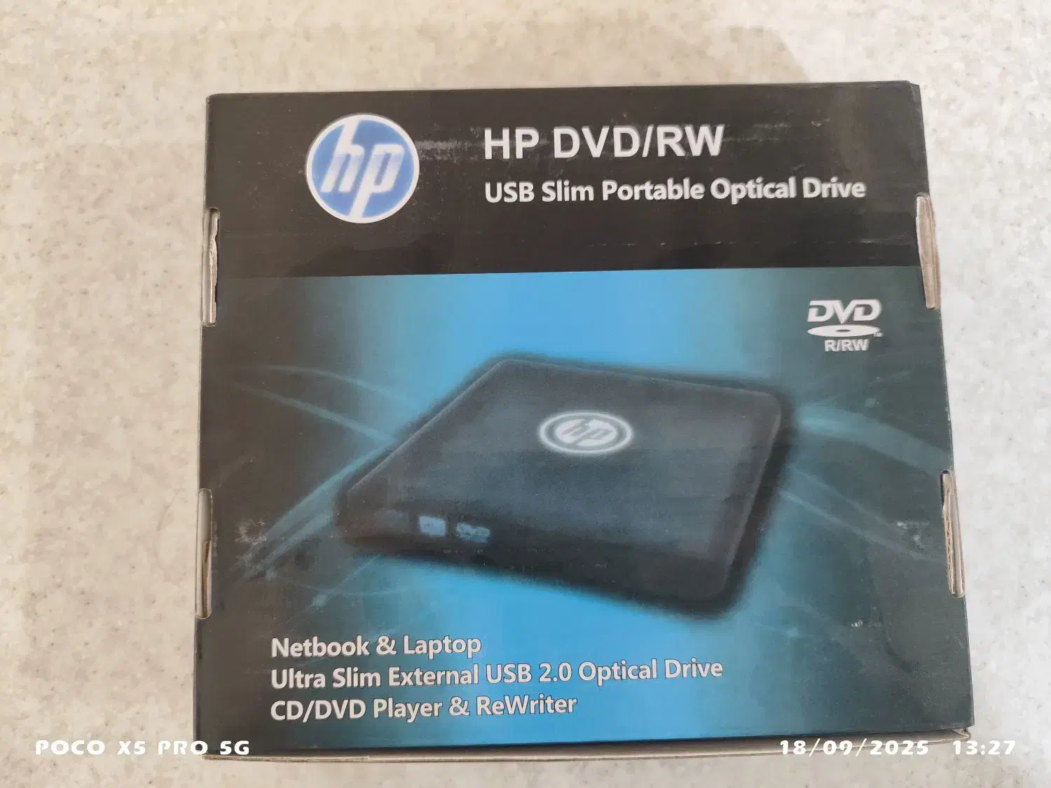 DVD.R/W external HP اکسترنال|قطعات و لوازم جانبی رایانه|شیراز, فرگاز|دیوار
