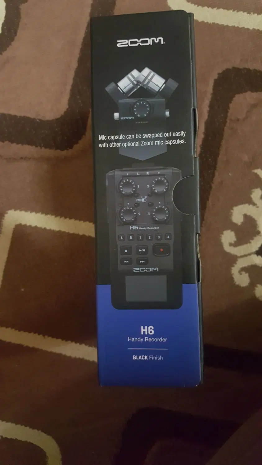 رکوردر ضبط صدا زوم Zoom H6 Black|پخشکننده همراه|تهران, تهرانسر مرکزی|دیوار