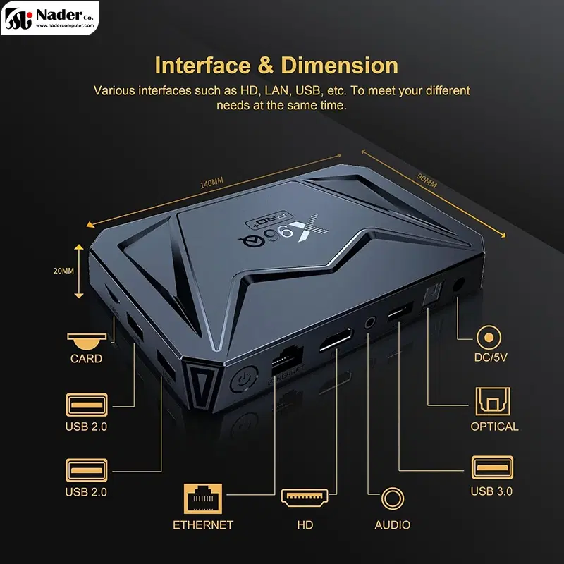 اندروید باکس 4/64 Android Box X96Q PRO Plus|صوتی و تصویری|تهران, فرمانیه|دیوار