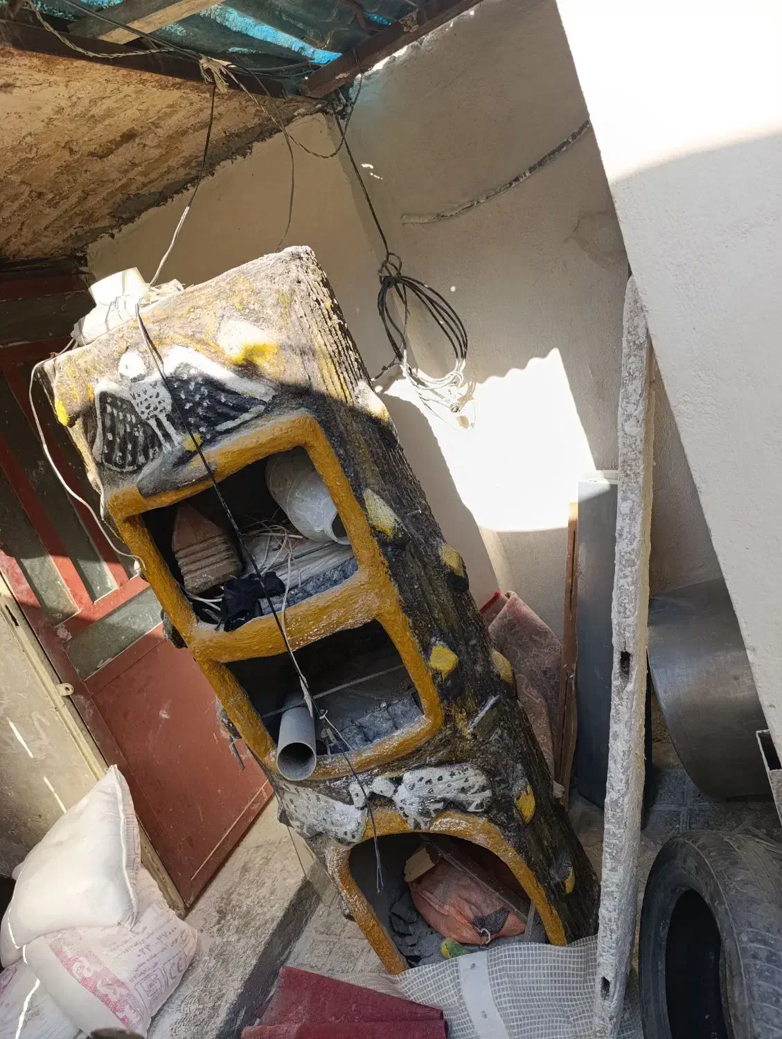 باربیکیو  و کباب پز بتنی هواکش دار|اجاق گاز و لوازم برقی پخت‌وپز|نهاوند, |دیوار