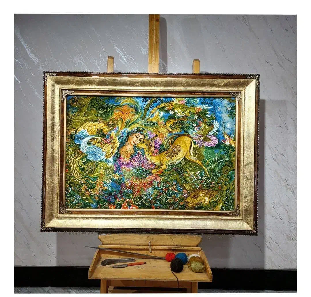 تابلو فرش|تابلو فرش|کرمانشاه, |دیوار