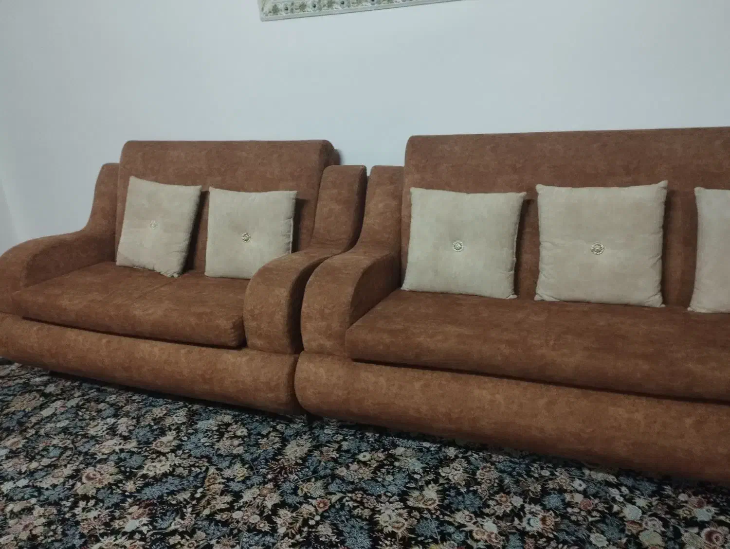 مبل هفت نفر  در حد نو|مبلمان خانگی و میز عسلی|بهنمیر, |دیوار