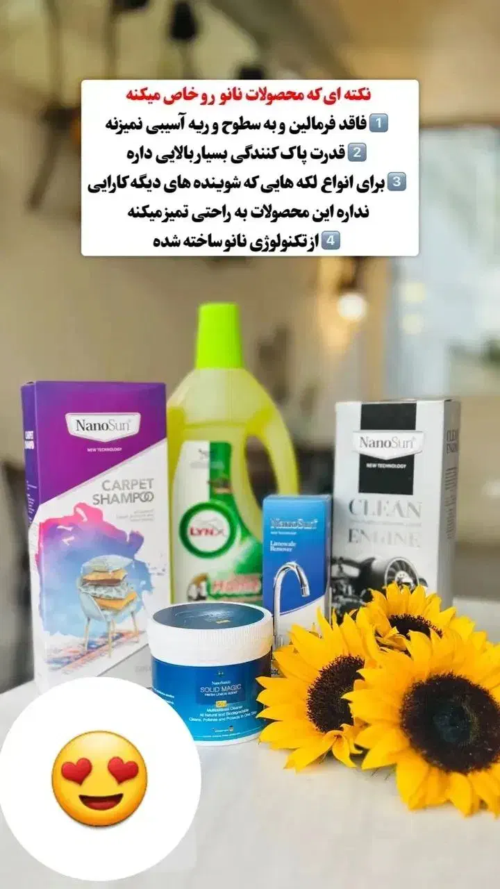 محصولات نانو سان آلمان|لوازم نظافت|ارطه, |دیوار