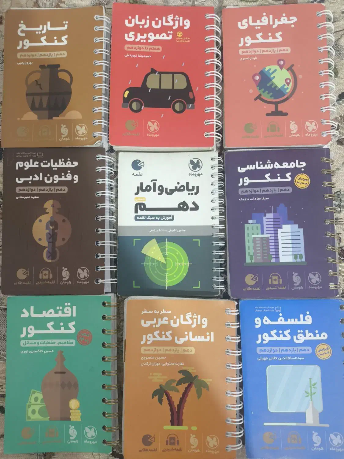 کتاب کنکور مهروماه انسانی|کتاب و مجله آموزشی|شاهین دژ, |دیوار