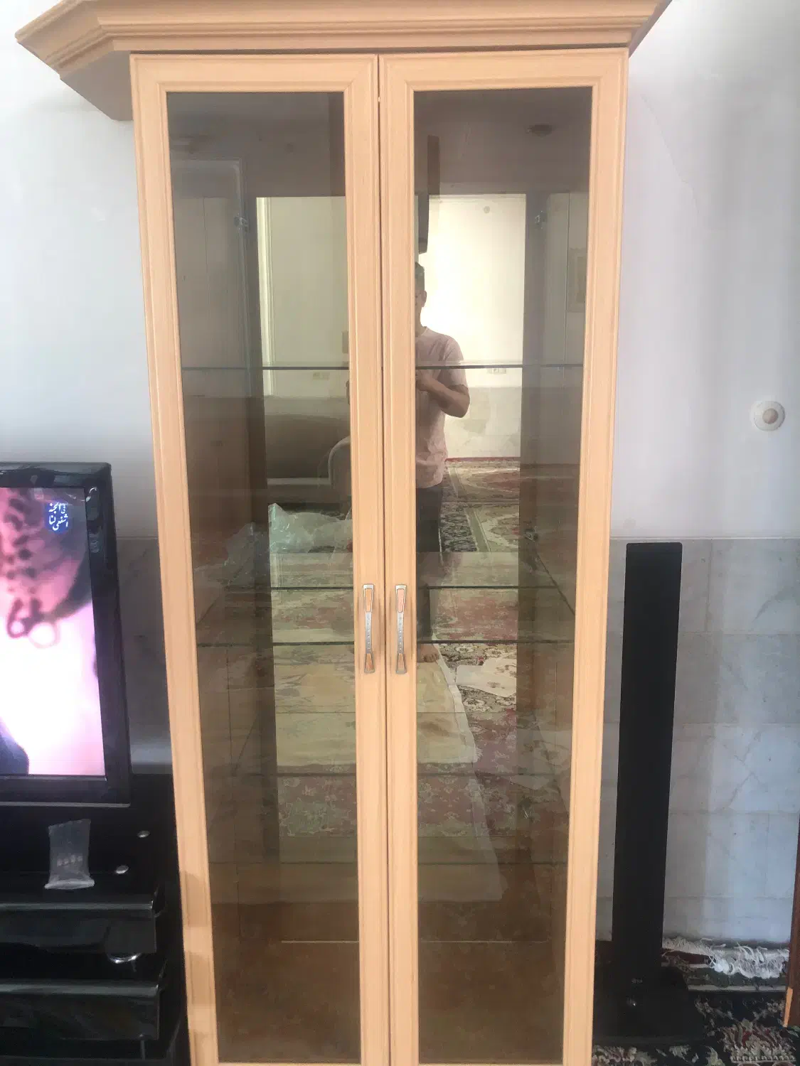 دکور ام دی اف با آینه|بوفه، ویترین، کنسول|یزد, |دیوار