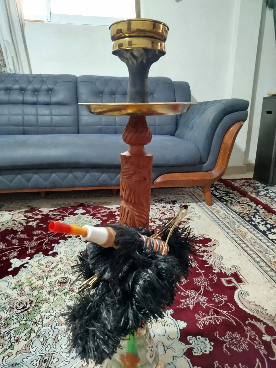 قلیان چوب سرخ علا درجه یک بازار|زیورآلات و اکسسوری|ساری, |دیوار