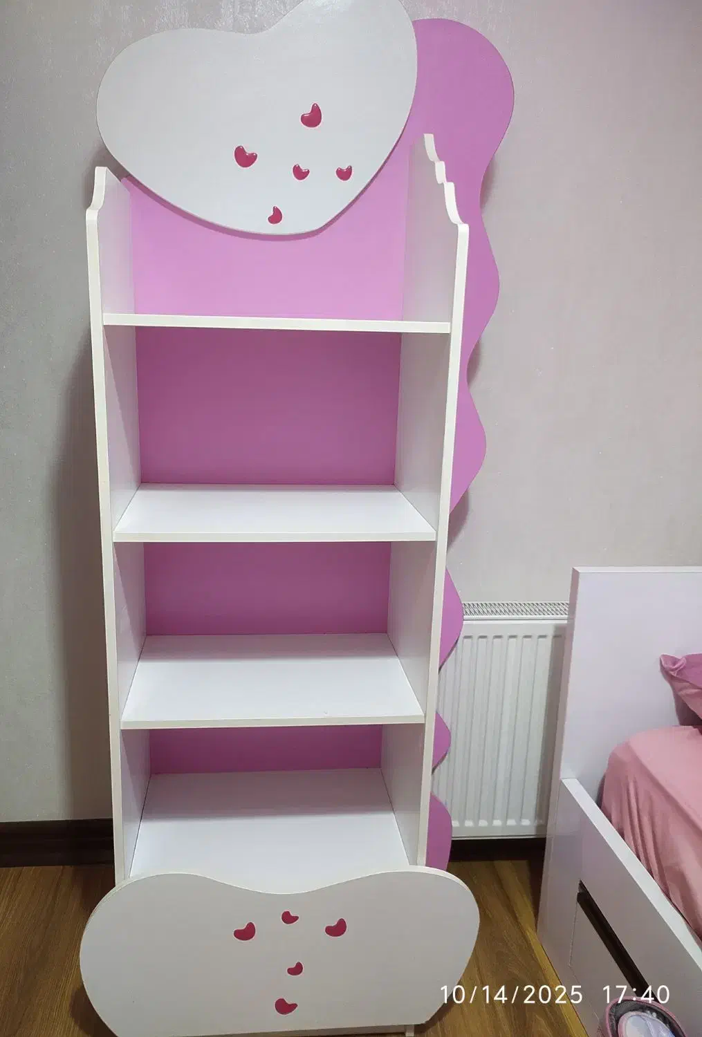 کتابخانه ومیز تحریر|کتابخانه، شلف، قفسههای دیواری|نوشهر, |دیوار