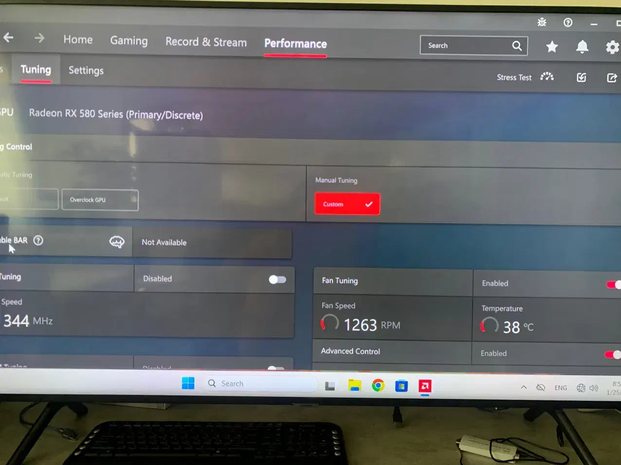 گرافیک MSI armour rx 580|قطعات و لوازم جانبی رایانه|تهران, گلستان (شهرک راه آهن)|دیوار