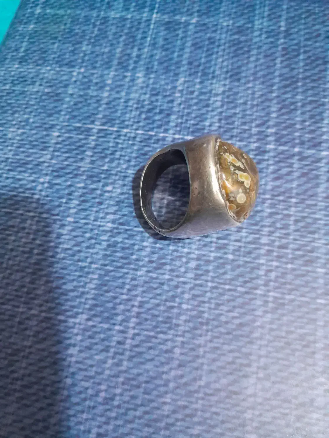 انگشتر جزع قدیمی کمیاب|بدلیجات|کارون, |دیوار