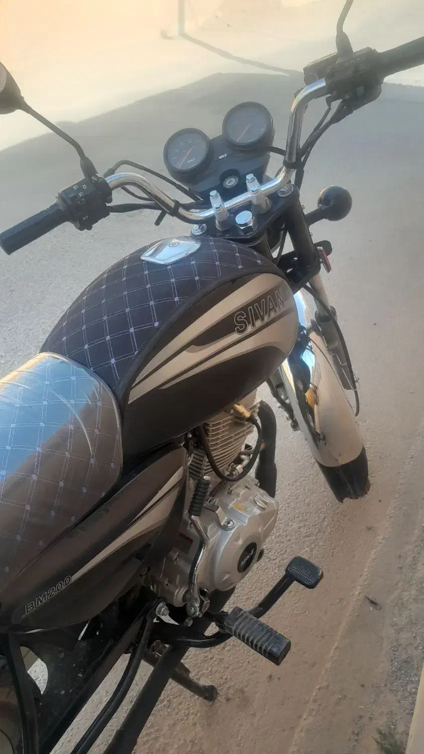 موتور سیوان ۲۰۰ طرح بوکسر مدل۱۴۰۳ در حد نو|موتورسیکلت|میبد, |دیوار