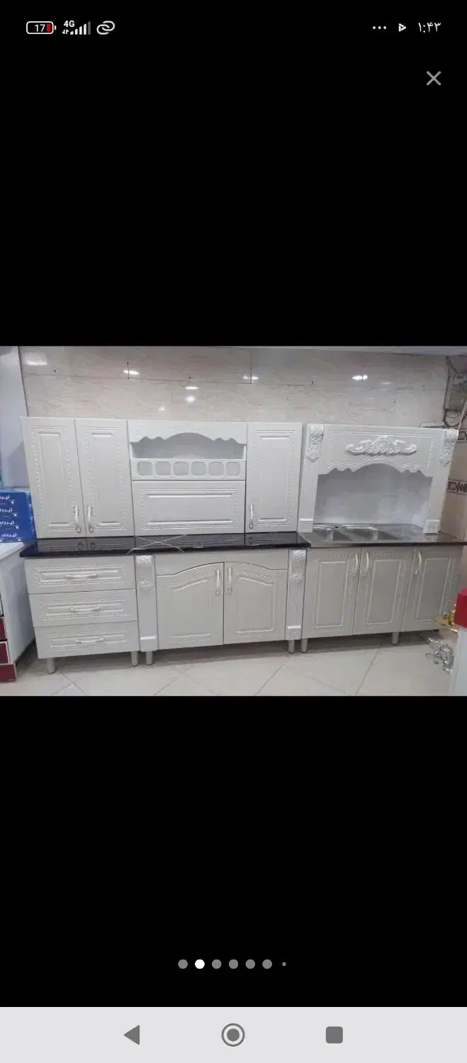 کابینت وکیوم جنس درجه یک به قیمت تولیدی کنگان|مصالح و تجهیزات ساختمان|بندر دیر, |دیوار