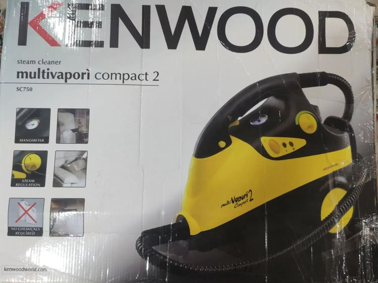 بخار شوی kenwood|جاروبرقی، جارو شارژی، بخارشو|ایذه, |دیوار