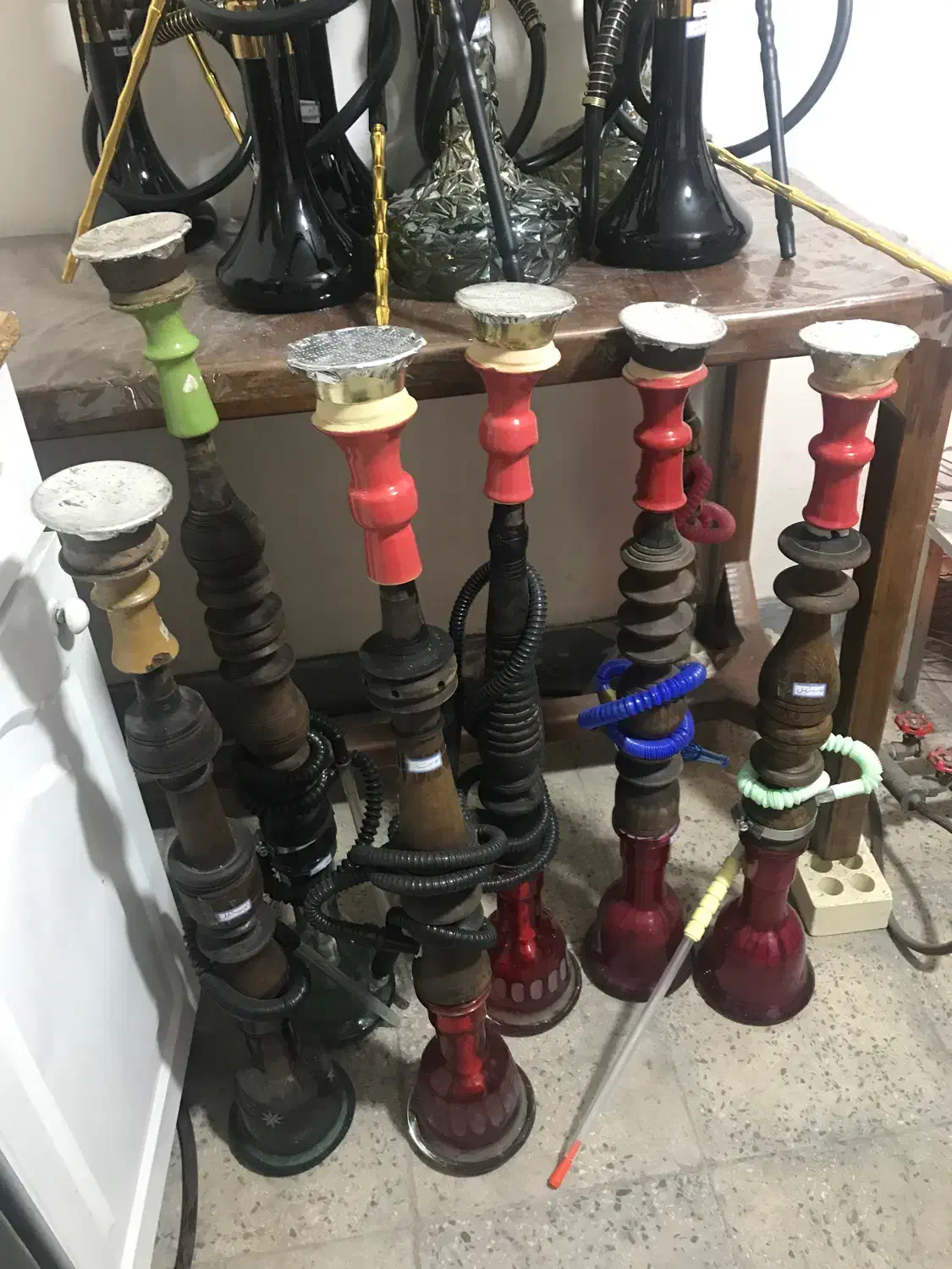 قلیان چوبی|کلکسیون و سرگرمی|رزن, |دیوار