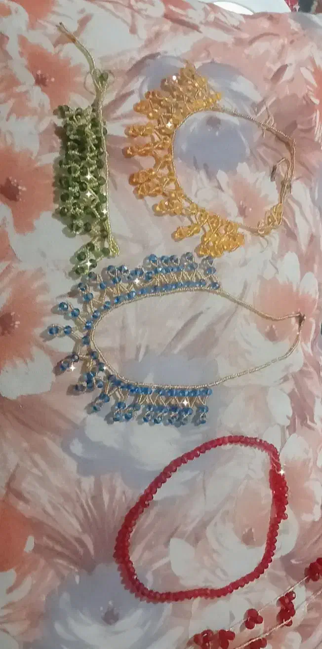 گردنبند  دستی درست شده|بدلیجات|ماهنشان, |دیوار