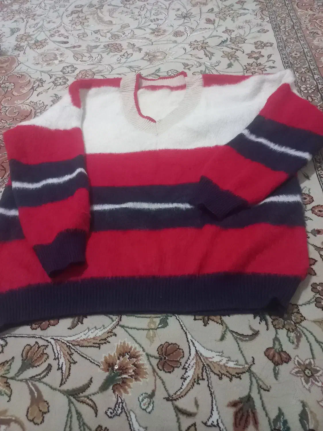 بلوز بافت اولی موهر دومی یقه اسکی|لباس|اراک, |دیوار