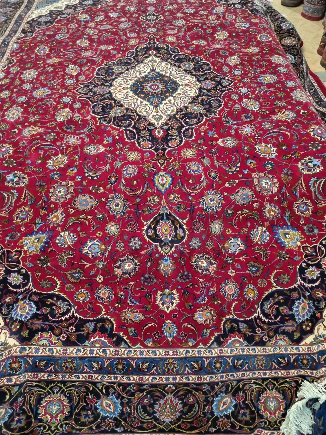 فرش دستبافت کرک ۲۰متری اعلا|فرش|مشهد, حجت|دیوار