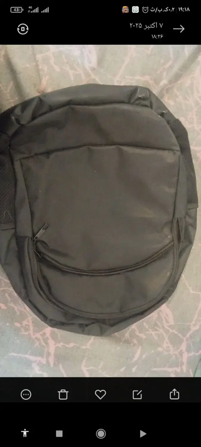 کوله  مدرسه ضدآب و جادار|کیف، کفش، کمربند|شیراز, شیخ علی چوپان|دیوار