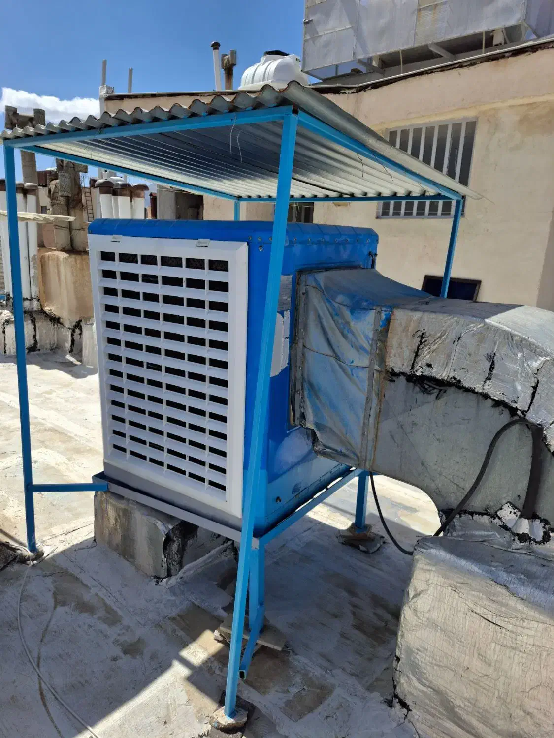 کولر آبی انرژی۷۵۰۰سلولزی بغل زن بسیارتمیز ومرتب|کولر آبی|شیراز, درکی|دیوار