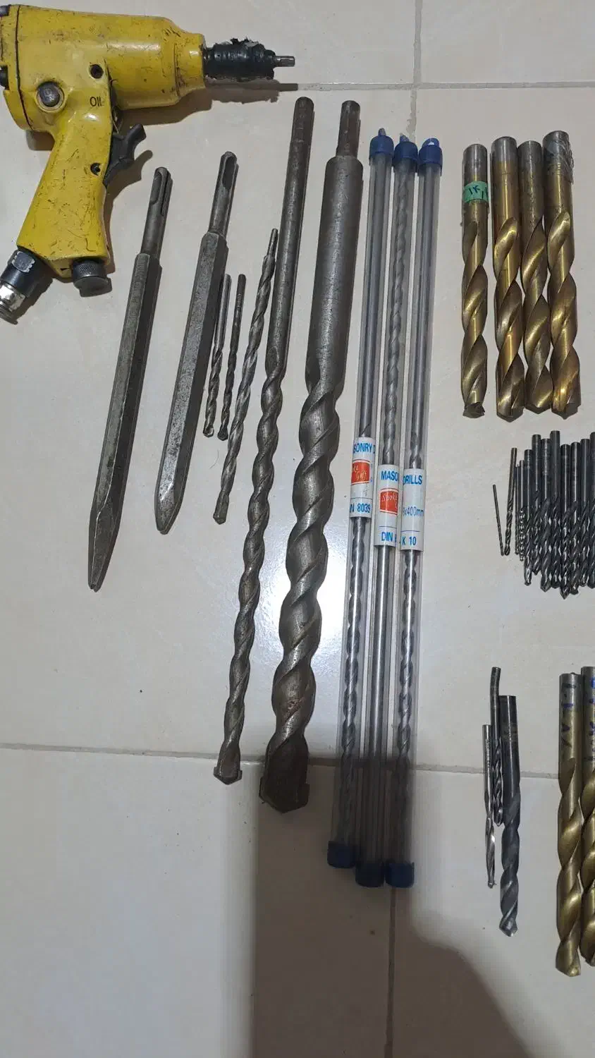 مته جنس کبالت و طلای|ابزارآلات|صفادشت, |دیوار